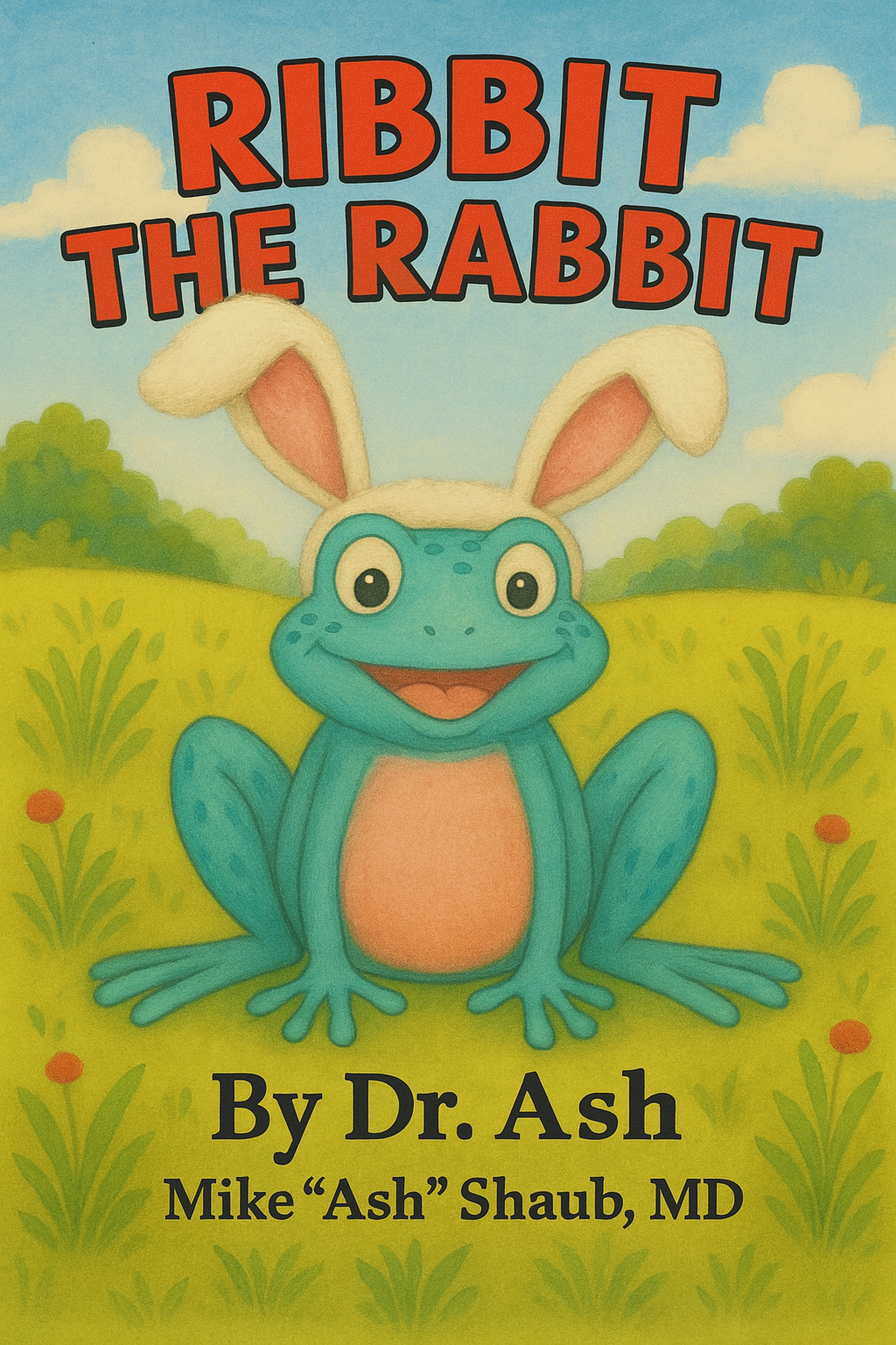 Ribbit The Rabbit front cover